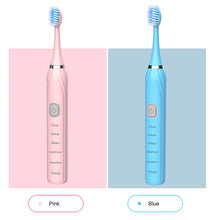 Carregar imagem no visualizador da galeria, Escovas de Dentes Elétrica Sônica, Limpeza Profunda, com Carregador USB
