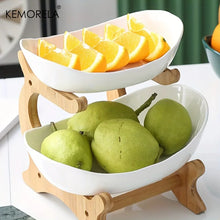 Carregar imagem no visualizador da galeria, Cesta de Frutas Estilo Moderno e Criativo, Suporte De Bolo, Saladeira, 2 ou 3 Camadas
