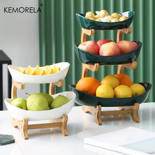Carregar imagem no visualizador da galeria, Cesta de Frutas Estilo Moderno e Criativo, Suporte De Bolo, Saladeira, 2 ou 3 Camadas
