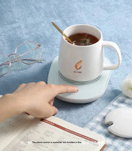 Carregar imagem no visualizador da galeria, Caneca com Base Térmica de Aquecimento Inteligente, Calor de 55 Graus com Caixa de Presente
