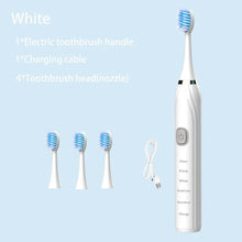 Carregar imagem no visualizador da galeria, Escovas de Dentes Elétrica Sônica, Limpeza Profunda, com Carregador USB
