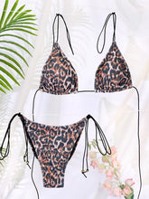 Carregar imagem no visualizador da galeria, Biquinis duas Peças Impressão beachwear, Feminino Push Up Maiô, Conjunto de Banho
