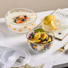 Carregar imagem no visualizador da galeria, Vasílhas de Vidro de Calor, Tigelas de Salada de Frutas, lsolamento lnstantâneo
