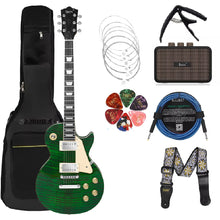 Carregar imagem no visualizador da galeria, Guitarra Elétrica Clássica Estilosa, 39 Pol. 6 Cordas 22 Trastes, Mais Kit com Amplificador
