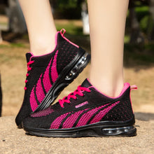 Carregar imagem no visualizador da galeria, Tênis Femininos Moda Casual, Malha Confortável, Respirável, Sapatos para Mulher
