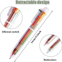 Carregar imagem no visualizador da galeria, Canetas Esferográficas Multicolor para Crianças, Escritórios e Escolas
