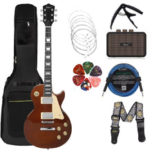 Carregar imagem no visualizador da galeria, Guitarra Elétrica Clássica Estilosa, 39 Pol. 6 Cordas 22 Trastes, Mais Kit com Amplificador
