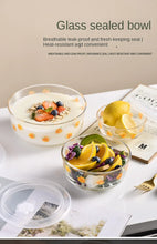 Carregar imagem no visualizador da galeria, Vasílhas de Vidro de Calor, Tigelas de Salada de Frutas, lsolamento lnstantâneo
