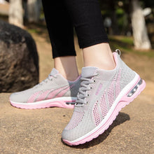 Carregar imagem no visualizador da galeria, Tênis Femininos Moda Casual, Malha Confortável, Respirável, Sapatos para Mulher
