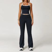 Carregar imagem no visualizador da galeria, Conjunto de Yoga Nu Sentimento, Roupas de Ginásio Push Up Fitness, Conjuntos Sportwear Leggings
