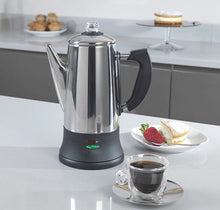 Carregar imagem no visualizador da galeria, Cafeteira Elétrica de Aço Inoxidável, Chaleira por Gotejamento, Máquina de Café Expresso
