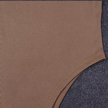 Carregar imagem no visualizador da galeria, Bodysuit de Malha sem Mangas, Verão Quente, Bodycon Fora do Ombro
