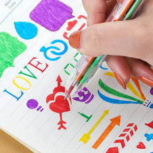 Carregar imagem no visualizador da galeria, Canetas Esferográficas Multicolor para Crianças, Escritórios e Escolas
