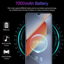 Carregar imagem no visualizador da galeria, Smartphone 5G, Tela 7,3&quot; HD 22G+2TB, Dual SIM 50+108MP, Bateria 7000mAh
