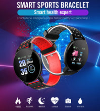 Carregar imagem no visualizador da galeria, Relógio Inteligente com Bluetooth, Fitness Esportivo com Rastreador, Pressão Arterial
