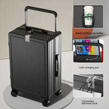 Carregar imagem no visualizador da galeria, Malas de Viagem com Rodinhas, Porta USB e Porta-Copos, Malas com Senha
