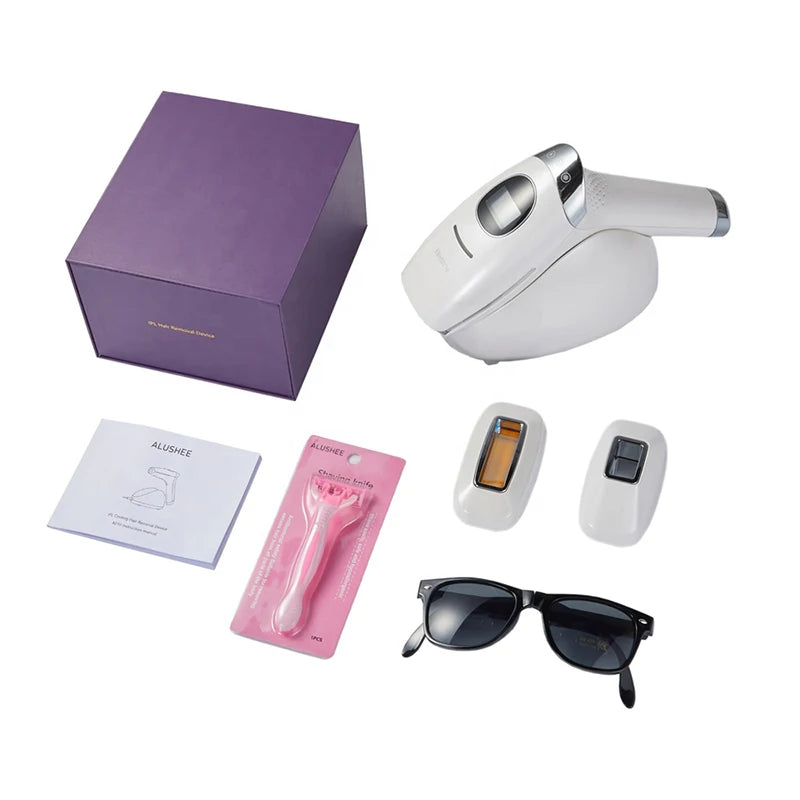 Depilador a Laser Rápido, Eficaz e lndolor, Flashes Ilimitados