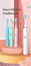 Carregar imagem no visualizador da galeria, Escovas de Dentes Elétrica Sônica, Limpeza Profunda, com Carregador USB
