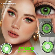 Carregar imagem no visualizador da galeria, Lentes de Contato Coloridas para Cosplay, de Anime Verdes, Lentes Anuais
