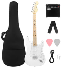 Carregar imagem no visualizador da galeria, Guitarra Elétrica com Amplificador e Acessórios: 6 cordas, bolsa e alça
