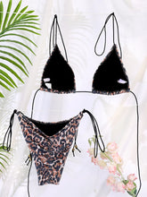 Carregar imagem no visualizador da galeria, Biquinis duas Peças Impressão beachwear, Feminino Push Up Maiô, Conjunto de Banho
