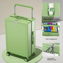 Carregar imagem no visualizador da galeria, Malas de Viagem com Rodinhas, Porta USB e Porta-Copos, Malas com Senha
