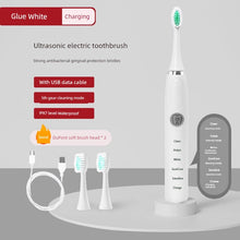 Carregar imagem no visualizador da galeria, Escova de Dentes Elétrica Automática, Bateria Recarregável, Pelos Macio, para Crianças
