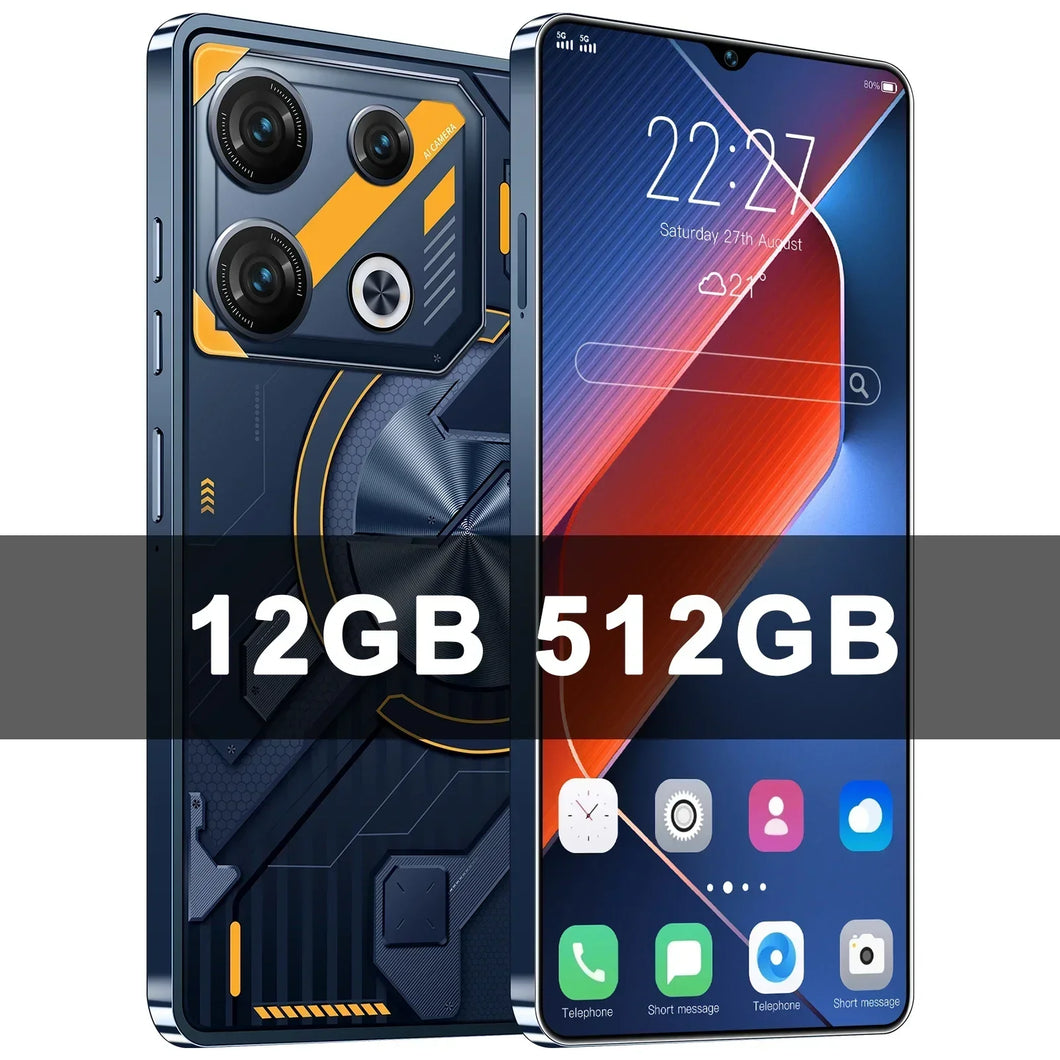 Smartphone 5G, Tela 7,3