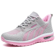 Carregar imagem no visualizador da galeria, Tênis Femininos Moda Casual, Malha Confortável, Respirável, Sapatos para Mulher
