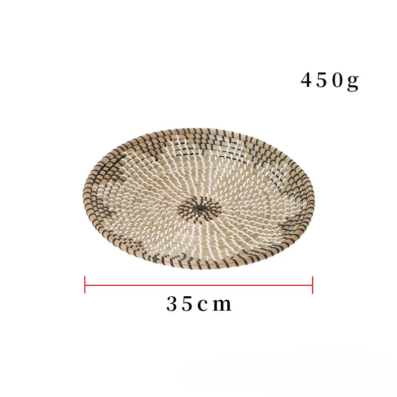 Artesanato de Palha para Decoração de Parede de Sala de Estar, Arte Vietnamita Tecido à Mão
