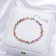Carregar imagem no visualizador da galeria, Pulseira de Turmalina de Pedra Natural à Mão, Joias para Festas
