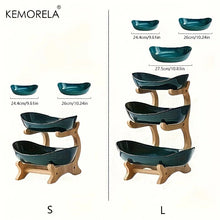 Carregar imagem no visualizador da galeria, Cesta de Frutas Estilo Moderno e Criativo, Suporte De Bolo, Saladeira, 2 ou 3 Camadas
