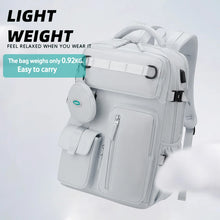 Carregar imagem no visualizador da galeria, Mochila de Viagem Expansível Weekender, Caminhadas, com Porta USB para Laptop
