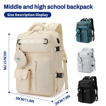 Carregar imagem no visualizador da galeria, Mochila de Viagem Expansível Weekender, Caminhadas, com Porta USB para Laptop
