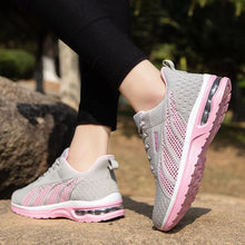 Carregar imagem no visualizador da galeria, Tênis Femininos Moda Casual, Malha Confortável, Respirável, Sapatos para Mulher

