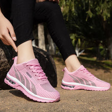 Carregar imagem no visualizador da galeria, Tênis Femininos Moda Casual, Malha Confortável, Respirável, Sapatos para Mulher
