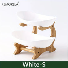 Carregar imagem no visualizador da galeria, Cesta de Frutas Estilo Moderno e Criativo, Suporte De Bolo, Saladeira, 2 ou 3 Camadas
