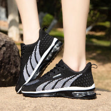 Carregar imagem no visualizador da galeria, Tênis Femininos Moda Casual, Malha Confortável, Respirável, Sapatos para Mulher
