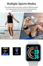 Carregar imagem no visualizador da galeria, Relógio Inteligente Multifuncional Bluetooth, Fitness Esportivo, Monitor de Sono
