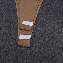 Carregar imagem no visualizador da galeria, Bodysuit de Malha sem Mangas, Verão Quente, Bodycon Fora do Ombro
