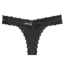 Carregar imagem no visualizador da galeria, Calcinha Feminina Renda Floral, Cintura Baixa Respirável, Sólida e Transparente
