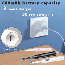 Carregar imagem no visualizador da galeria, Escova de Dentes Elétrica Rotativa, Bateria Recarregável e Cabeças para Substituição
