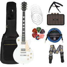 Carregar imagem no visualizador da galeria, Guitarra Elétrica Clássica Estilosa, 39 Pol. 6 Cordas 22 Trastes, Mais Kit com Amplificador
