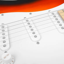 Carregar imagem no visualizador da galeria, Guitarra Elétrica com Amplificador e Acessórios: 6 cordas, bolsa e alça
