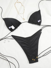 Carregar imagem no visualizador da galeria, Biquinis duas Peças Impressão beachwear, Feminino Push Up Maiô, Conjunto de Banho
