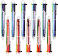 Carregar imagem no visualizador da galeria, Canetas Esferográficas Multicolor para Crianças, Escritórios e Escolas
