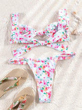 Carregar imagem no visualizador da galeria, Biquinis duas Peças Impressão beachwear, Feminino Push Up Maiô, Conjunto de Banho
