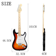 Carregar imagem no visualizador da galeria, Guitarra Elétrica com Amplificador e Acessórios: 6 cordas, bolsa e alça
