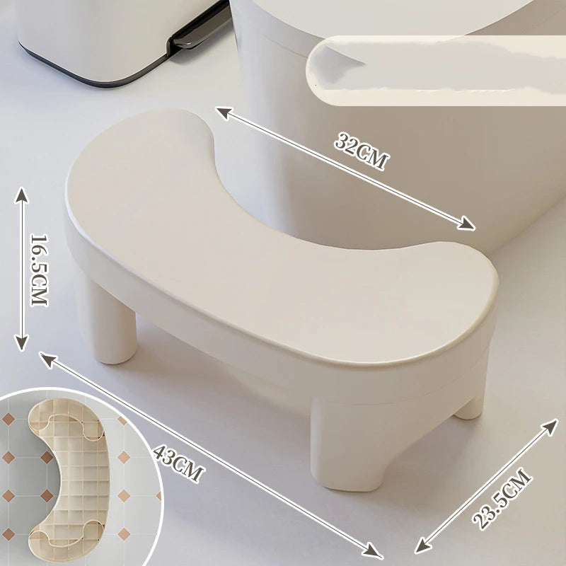 Banqueta Sanitária para os Pés, Almofada Antiderrapante para Crianças