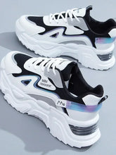 Carregar imagem no visualizador da galeria, Tênis Feminino Planos Plataforma, Sapatos Verdes Formadores casuais tênis grossos

